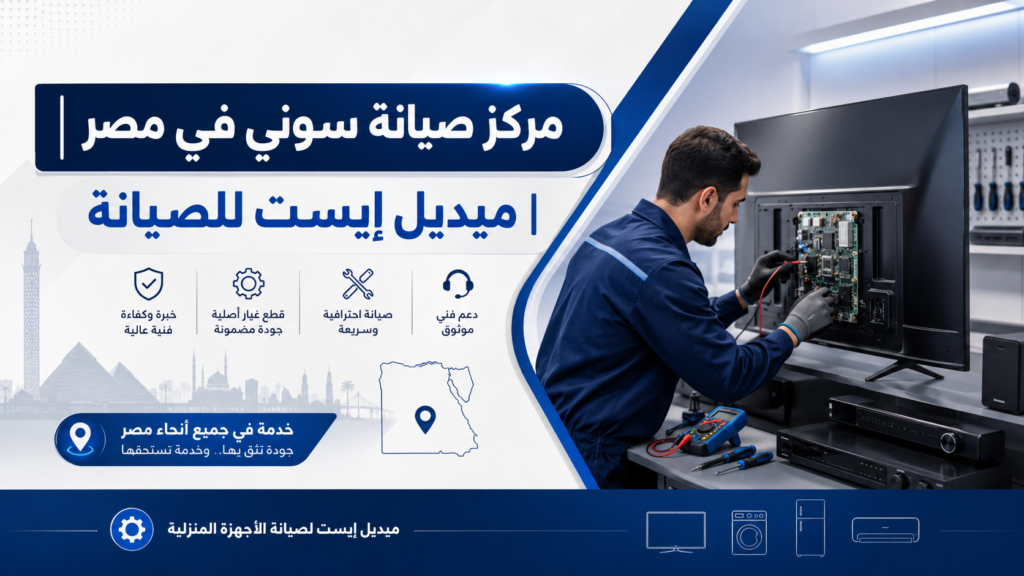 مركز صيانة سوني في مصر