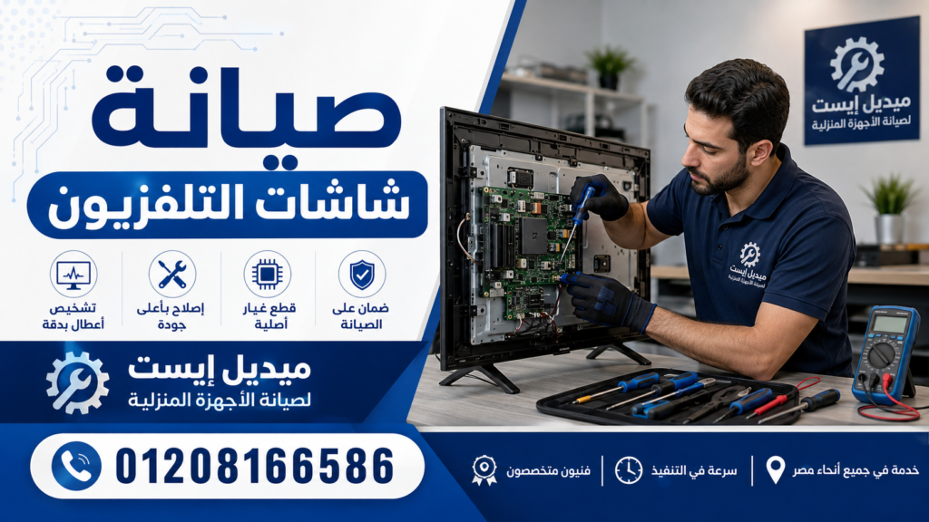 صيانة شاشات التلفزيون