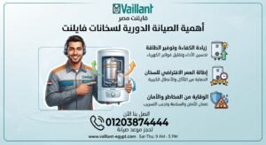 أهمية الصيانة الدورية لسخانات فايلنت