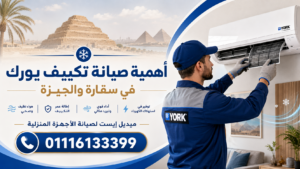أهمية صيانة تكييف يورك في سقارة والجيزة